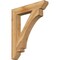 Ekena Millwork Imperial Slat Rough Sawn Bracket, Western Red Cedar, 6"W x 38"D x 46"H BKT06X38X46IMP06RWR - alternate 1